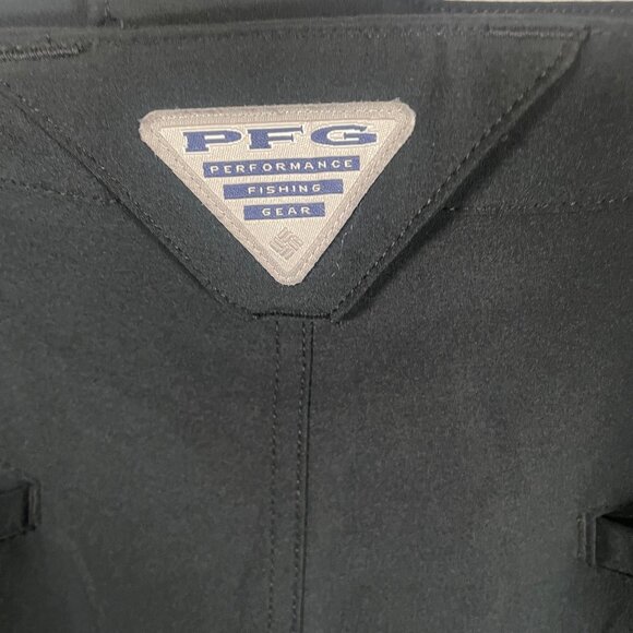 Columbia PFG Grander Marlin III Offshore Shorts Mens 42 Black Fishing Omni-Shade - Picture 4 of 9